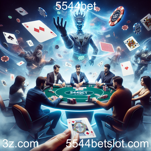 Poker: A Emoção das Cartas no 5544bet